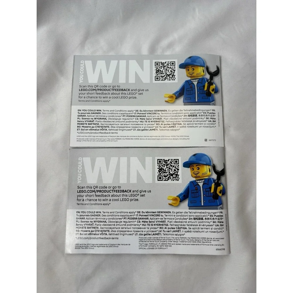 LEGO‎ Speed Champions 77242 & 77254 Manual Instructions - Picture 2 of 2